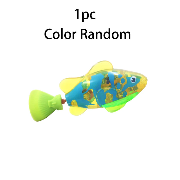 one cat fish toy