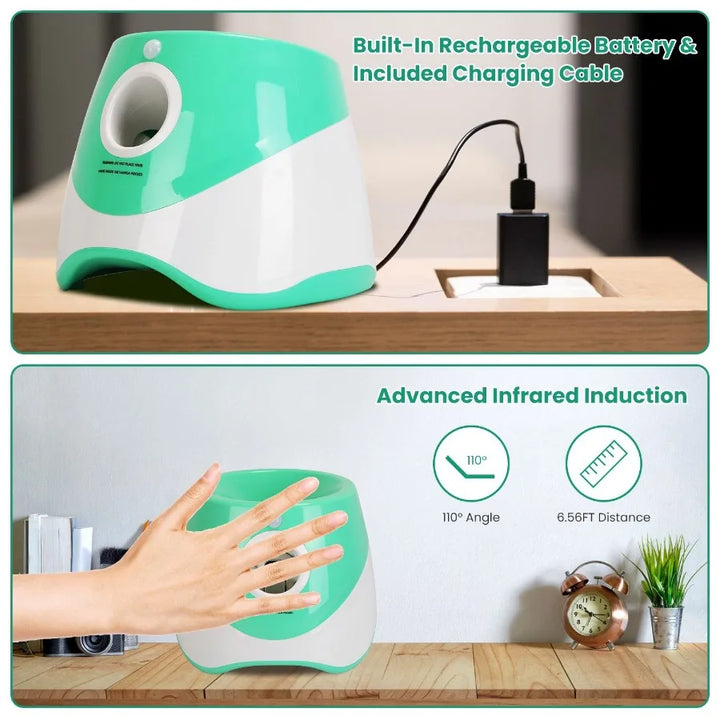 Automatic dog ball launcher built in rechargeable battery