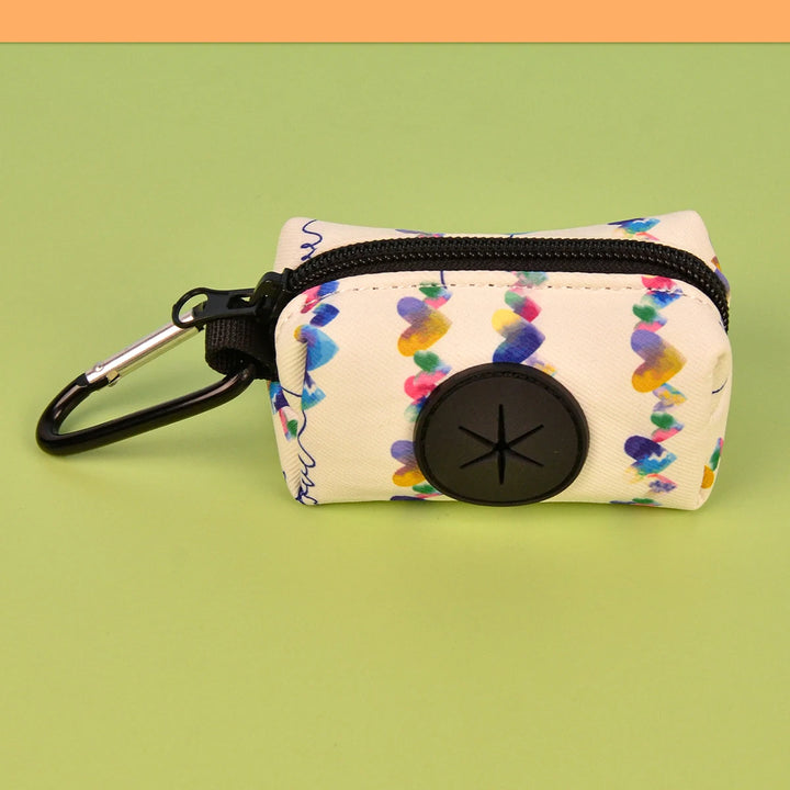 White beige Dog Poop Bag Holder 