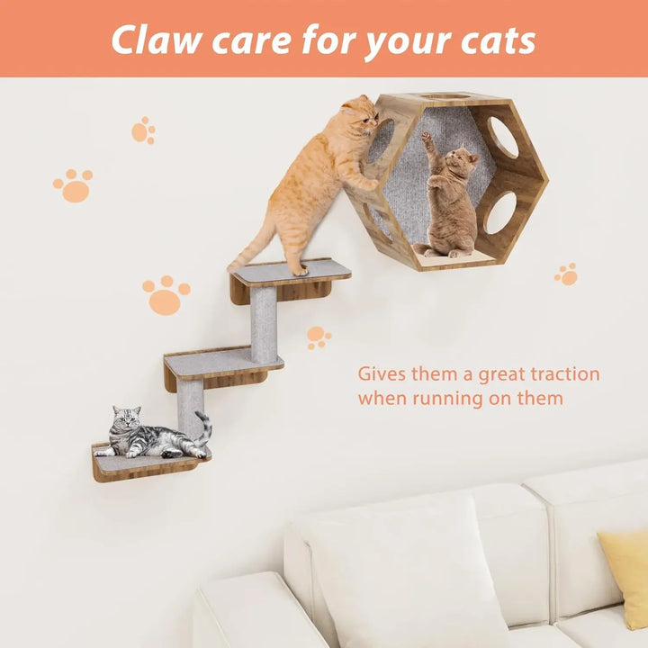 Claw care for your cats by using the Cat Scratching Mat 