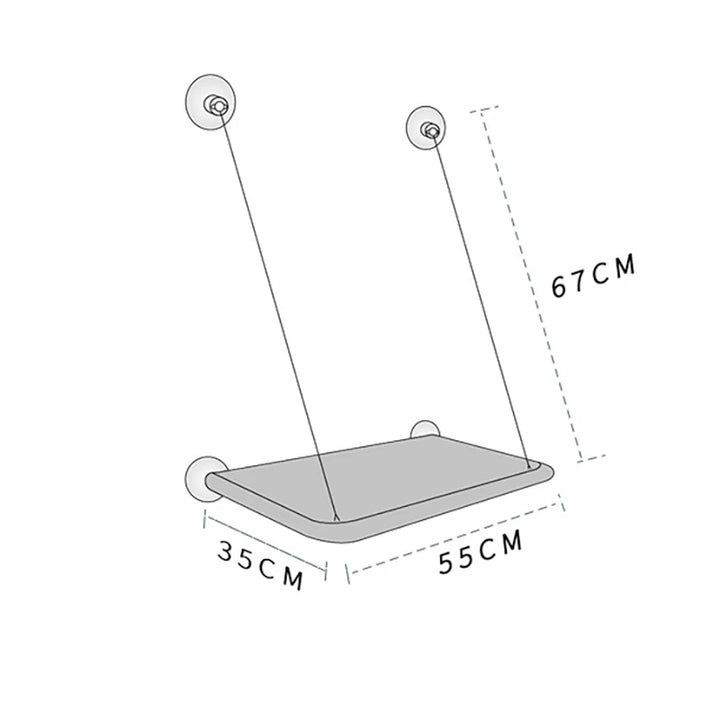 Cat Hammock Window bed measurements