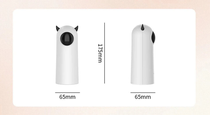 Measurements of Automatic Cat laser toy