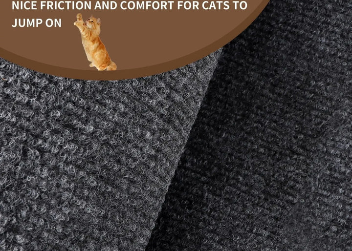  Cat Scratching Mat protecting hardwood floors and adding comfort for cats.
