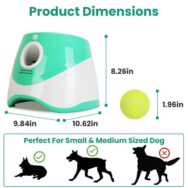 Automatic Dog Ball Launcher Dimensions