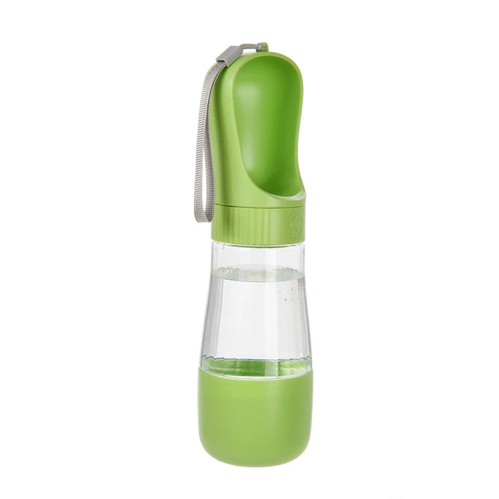 Green Portable Dog Water Bottle