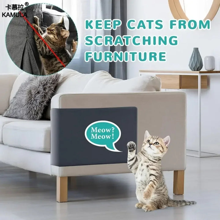  Cat Scratching Mat keeps cats away from scratching furniture