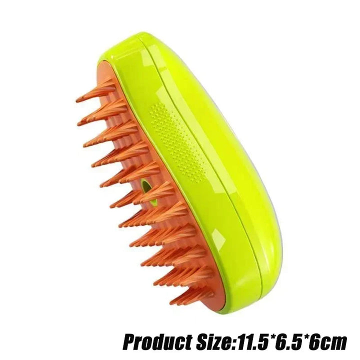 Dog and cat grooming brush without handle
