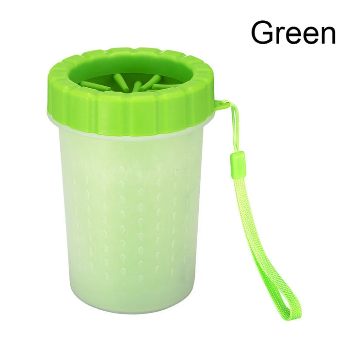 green pet paw cleaner
