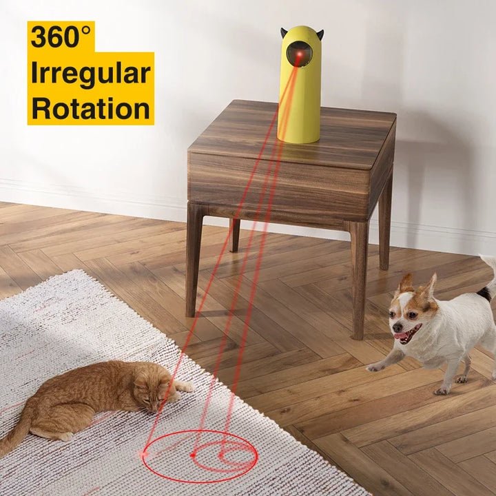 Cat laser toy 360 degree rotation