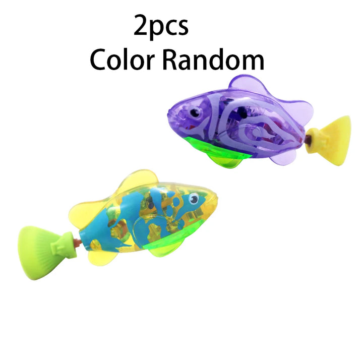 two cat fish toy