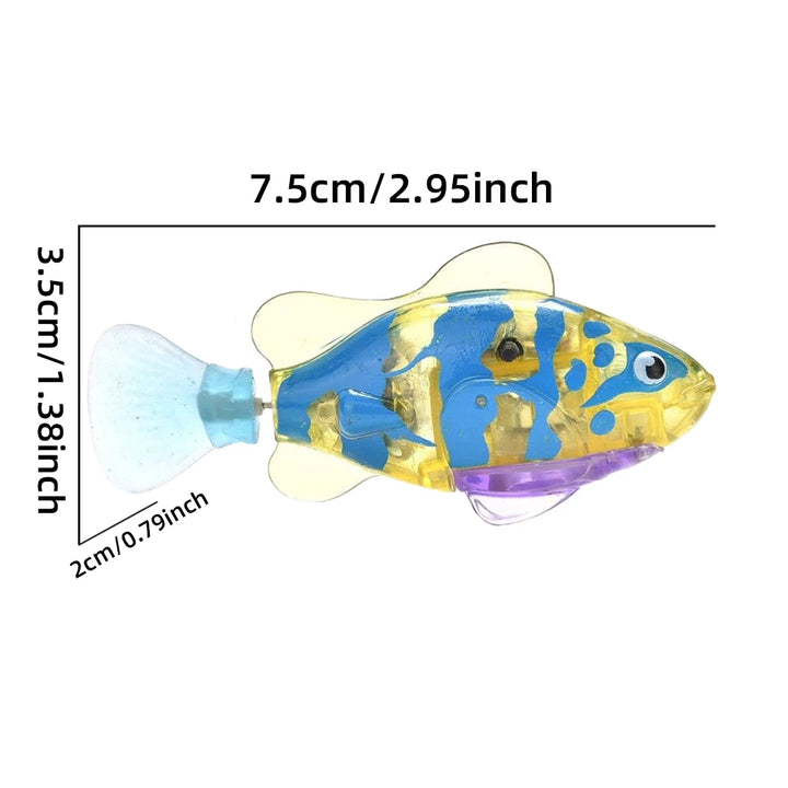Cat fish toy dimensions