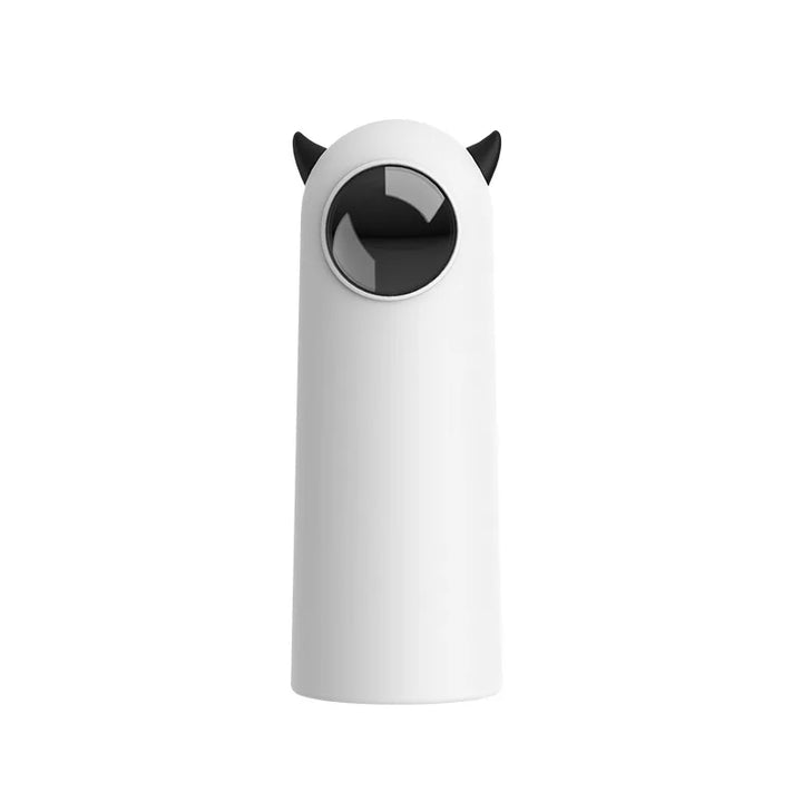 White devil horns Automatic Cat laser toy