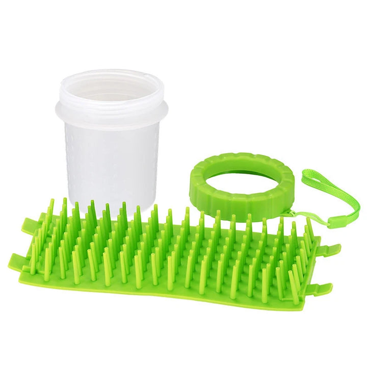 pet paw cleaner disassembled parts