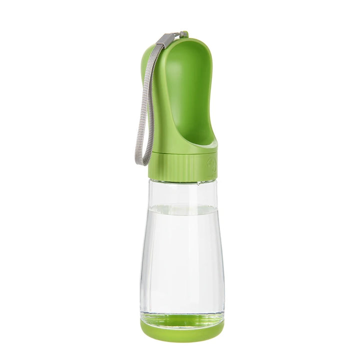 Green Portable Dog Water and Food  Bottle