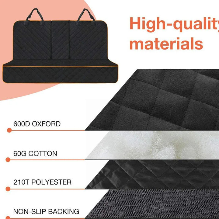 Dog Car Seat Cover made with high quality materials